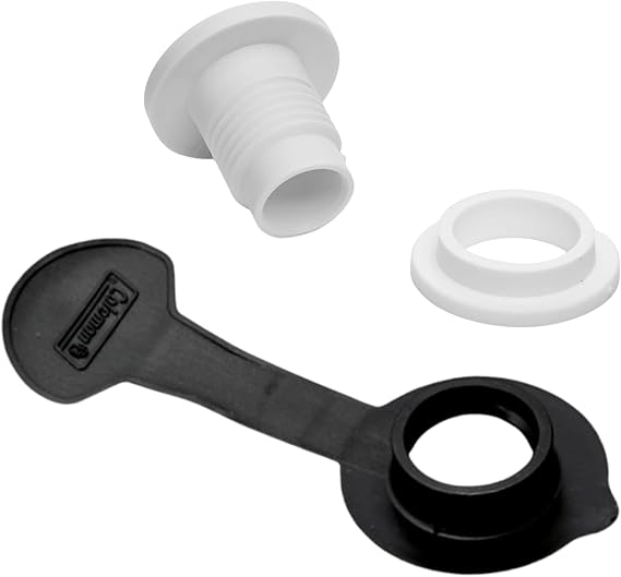 Coleman Cooler Standard Drain Plug with Black Cap, 1