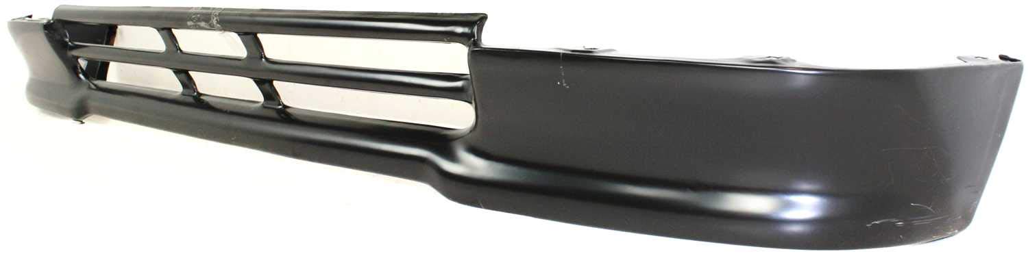 Evan Fischer Valance Compatible with Toyota Pickup 1992-1995, Front, Painted Black, with Air Holes, Four Wheel Drive (4WD), TO1095105