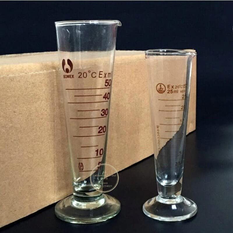 1 pièces Tasse à mesurer Triangulaire 50 ML à 2000 ML, Laboratoire de Mesure Industrielle avec Tasse à mesurer Conique graduée (Size : 1000ml)