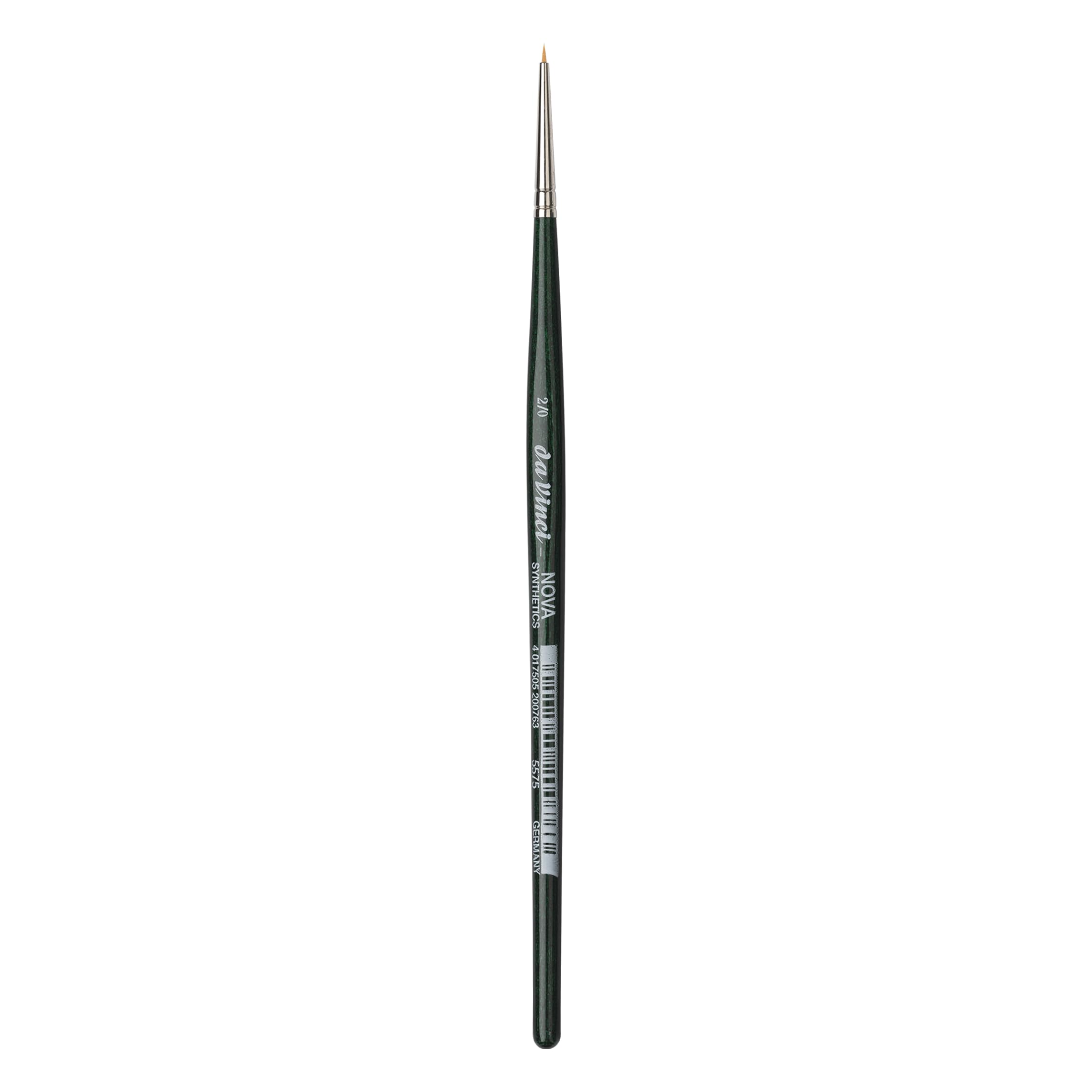 Da Vinci Nova Series 122 pędzel płaski dla fanów malarstwa, wykonany z włosów syntetycznych, rozmiar 0