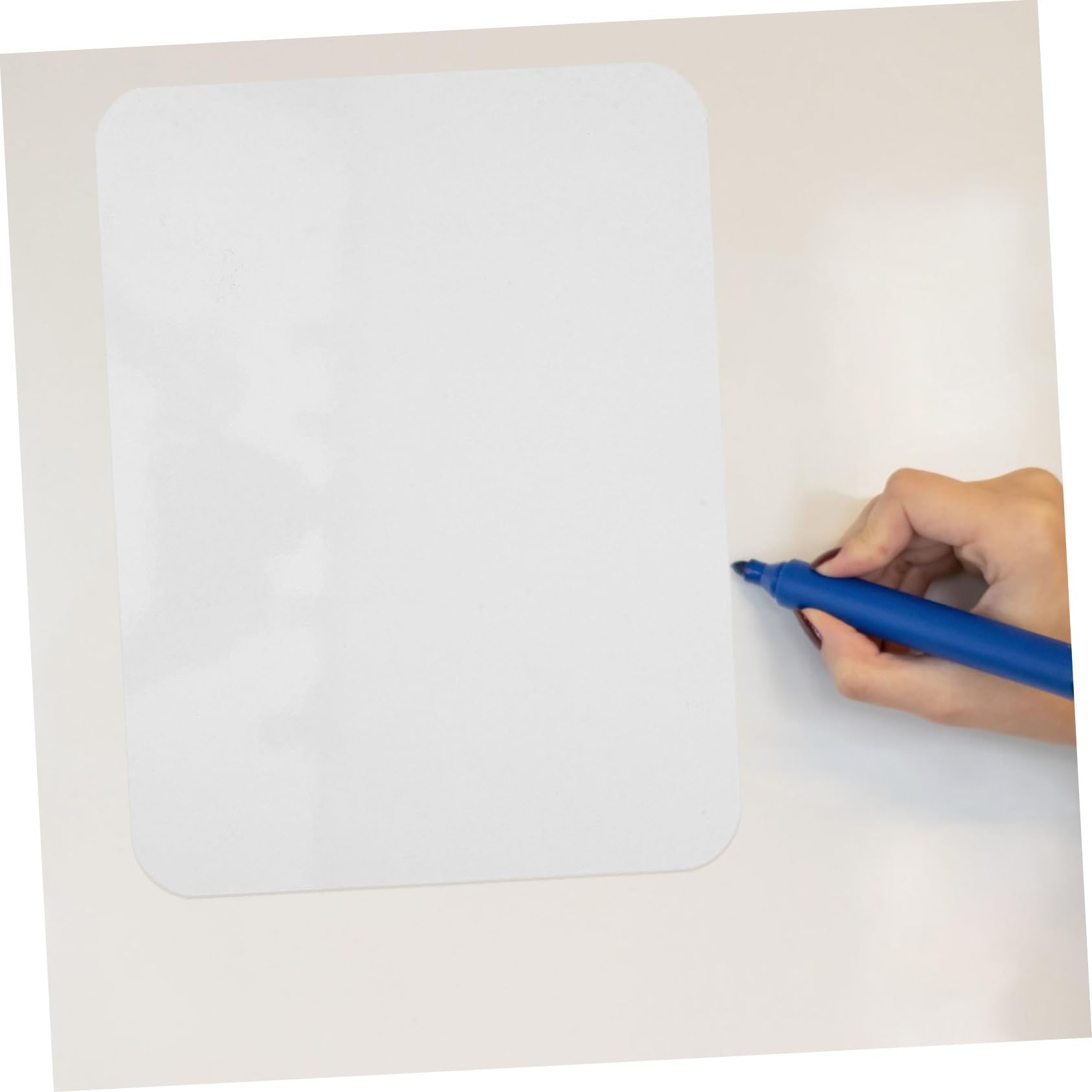 Tableau Blanc Portable Double Face 30X40 CM Effaçable à Sec pour Bureau et Maison pour Garçon et Filles et Adultes Surface Lisse Pratique pour Notes et Rappels