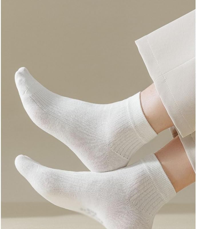 Thin and Short Socks Solid-color Cotton Sockss Boneless Breathable Sweat-absorbing Socksing