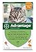 ADVANTAGE Chat – Anti-Puces pour Chats – Moins de 4KG - 4 Pipettes