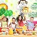 Sunshine smile Globos Numeros 1 Decoracion,Globos Numeros Gigantes,Decoración de cumpleaños Selva,Decoración de...