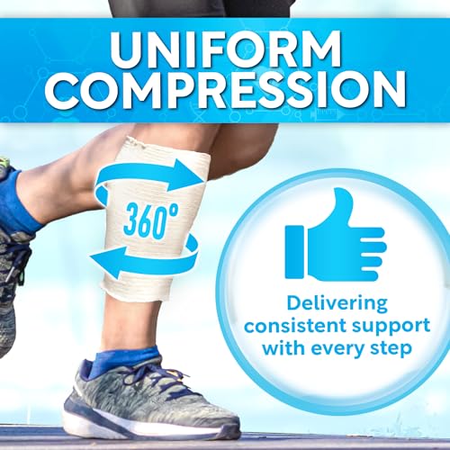jj care tubular bandage 5 x 12 yards stockinette tubing for legs and knees tubi grip size g reusable elastic bandage sleeve compression tubes for upper thigh and waist rubber latex wcotton