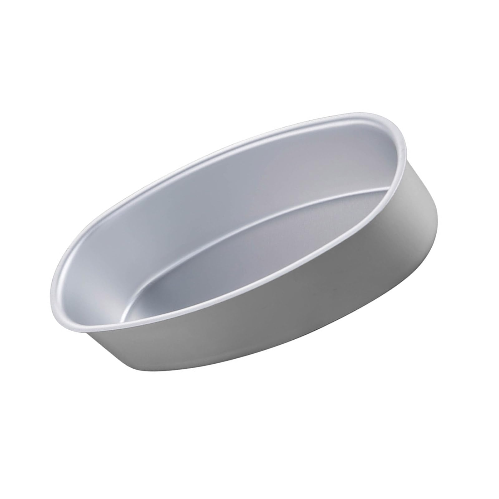 De 6 prácticos moldes para pasteles, moldes para hornear de aleación de aluminio, moldes para pasteles ovalados, moldes para hornear adecuados para postres, utensilios para hornear de aleación de