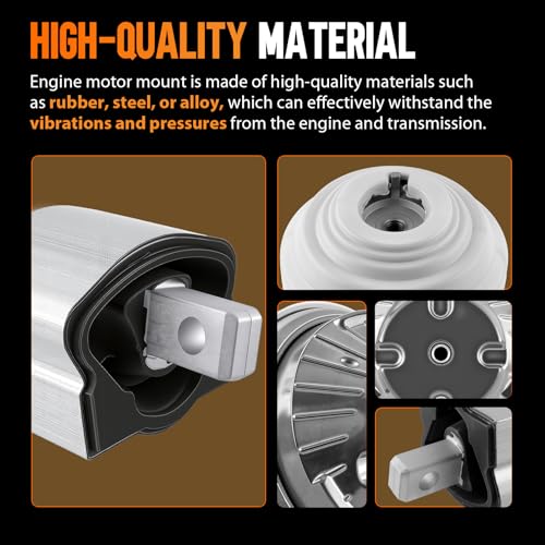 Image of AUTOKAY Hydraulic Engine & Transmission Mount Set for Mercedes Benz | C280 CLK320 E320, 104-1757, 2022404917, 2032400517, 3 PCS