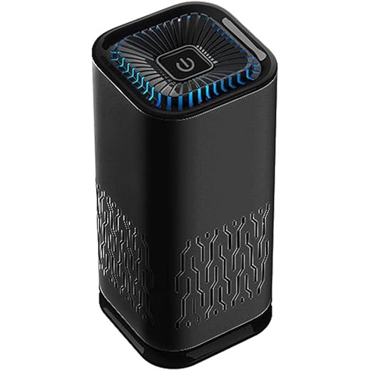 MYADDICTION Air Purifier Air Ionizer Purify Air Car Dashboar