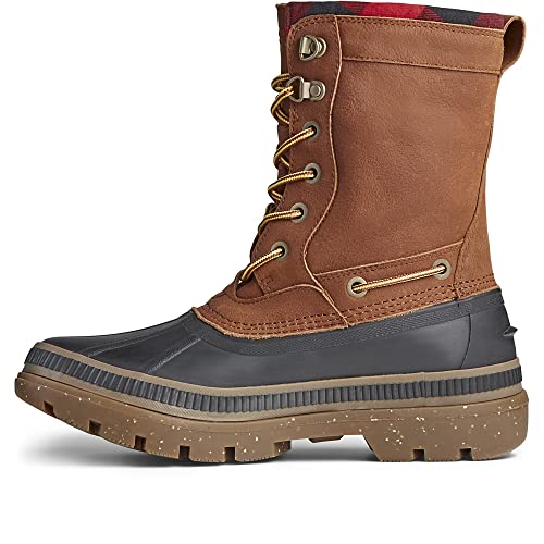 Sperry Men's Ice Bay Tall Boots Snow, Black/Tan, 10 #TOP16
