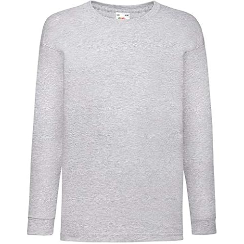 Fruit of the Loom Kids Long Sleeve T-Shirt Cover