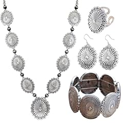 L-Silver Flower Set
