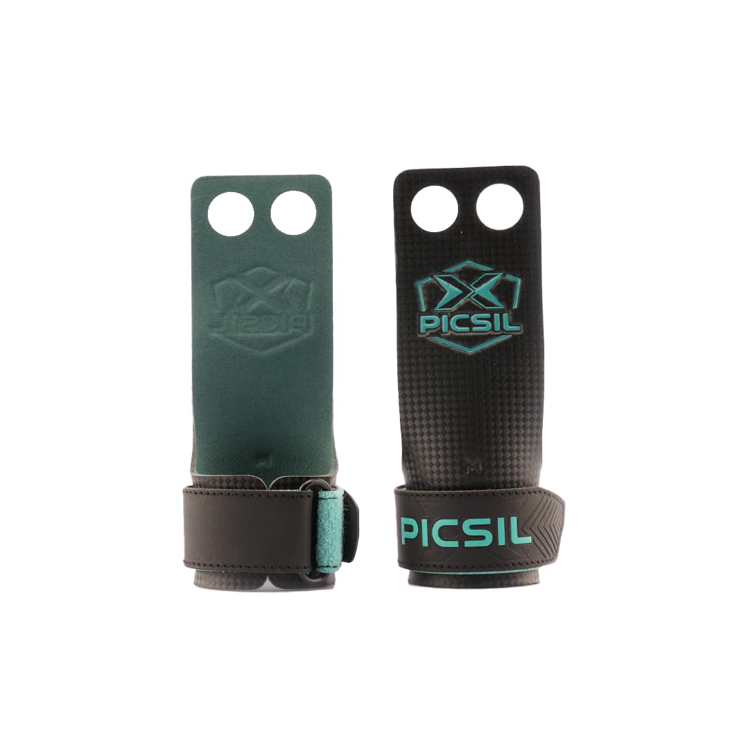 PICSIL Falcon pannenlappen gaten voor training op parcours, synthetische pannenlappen voor gewichtheffen, pull-ups aan de vaste stang, gymnastiek, 3H L