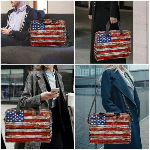 Bolso para Laptop con diseño retro americano 13-16 pulg miniatura 2
