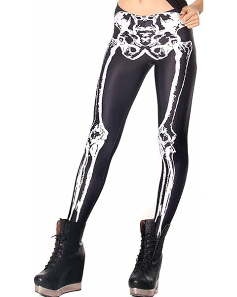Sister Amy® Women's High Waist Pure Color Digital Printted Ankle Elastic Tights Legging