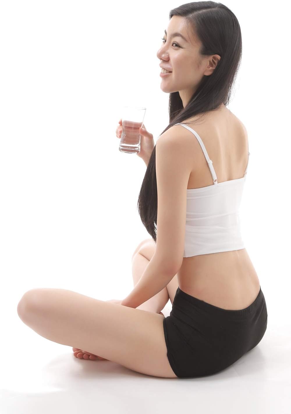 赤外線パンティー汚パンティ Liapom] サニタリー スパッツ レギンス オーバーパンツ 1分丈 生理用 漏れ防止 - 日本亚马逊代购 - Doorzo