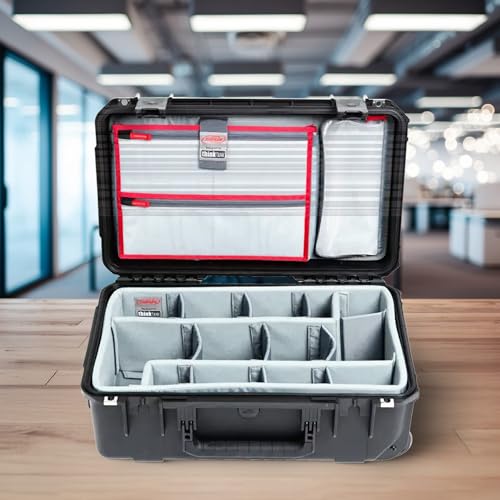 Maleta rígida para cámara SKB con divisores miniatura 5