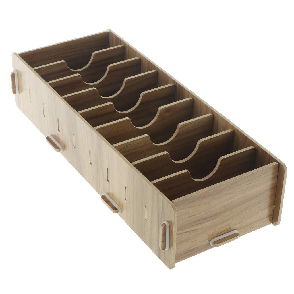 3X 9 Divisori per Scheda in Ufficio Organizer da Scrivania