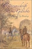  Reitvorschrift für eine Geliebte (Documenta Hippologica)