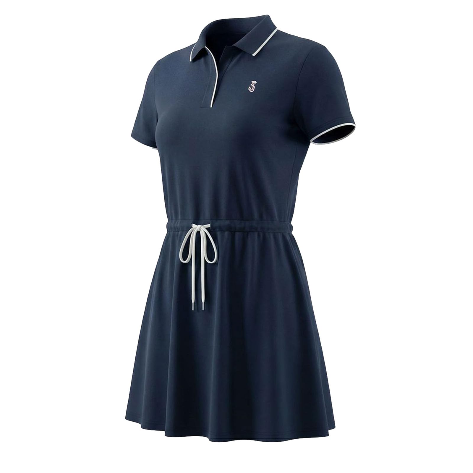 Abito Lungo Estivo Gonna Lunga da Donna a Maniche Corte con Scollo Rotondo e Inserti Patchwork, Elegante e Comoda. Vestito Elegante da Donna