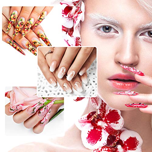 333 Pieces Nail Mold Set, 220 Pieces Dual Nail Forms Pointed Gel Nail Extension Mold With 10 Nail Form Clip, 100 Nail Art Extension Guide Form Tool, 2 Nail File And Nail Clipper Cutter #TOP6