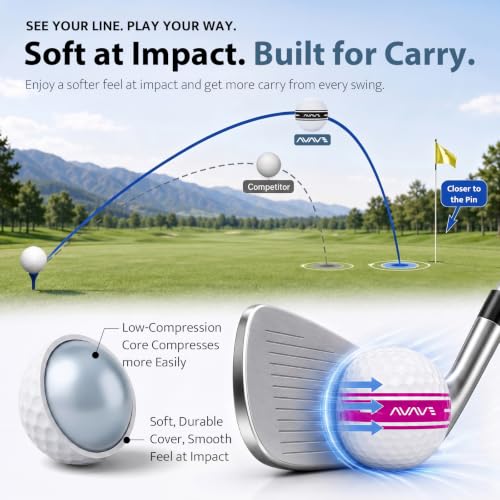 AVAVE Soft Core Golf Balls