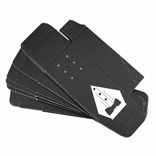 Cisixin 100 pcs Boîte à Dragées Bonbonnières pour Décoration de Mariage - 50 mariées / 50 mariés Style – vue 9