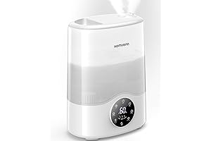 Miko Smart Humidifiers for Home Bedroom Baby Plants Large Room - Cool & Warm Mist