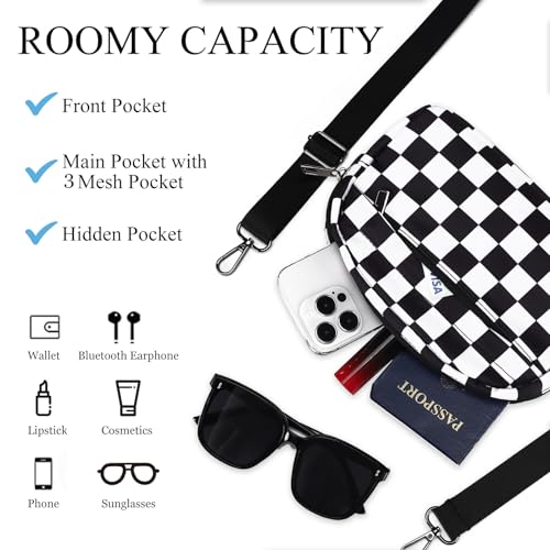 Image of MAXTOP Small Crossbody Bags for Women Belt Bag Fanny Pack with Adjustable Strap
