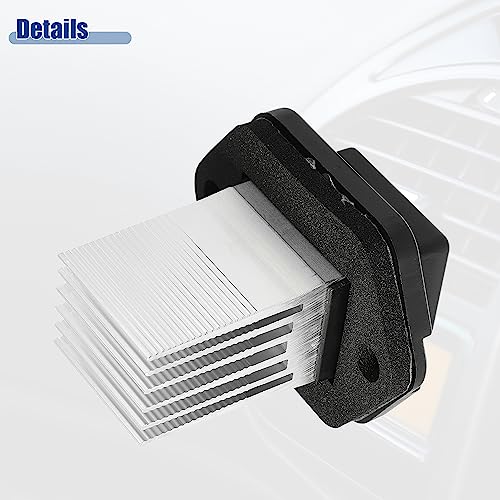 Image of ACROPIX Car HVAC Blower Motor Resistor Heater Fit for Hyundai Tucson 2005-2007 - Pack of 1 Black