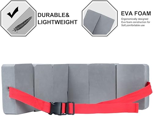Miniatura 3 de Juego de mancuernas de peso de agua, espuma EVA de alta densidad, peso de agua para piscina, cinturón de natación acuática, guantes de resistencia