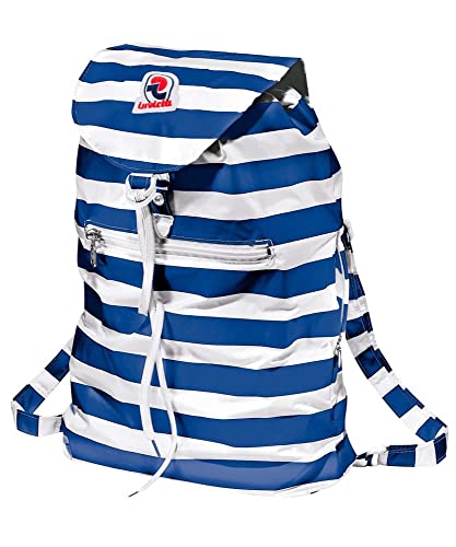 Invicta Zaino Minisac Next, Blu, Richiudibile E Tascabile, Viaggio Y Tempo Libero, Zainetto Uomo Donna A Righe, Packable - 4