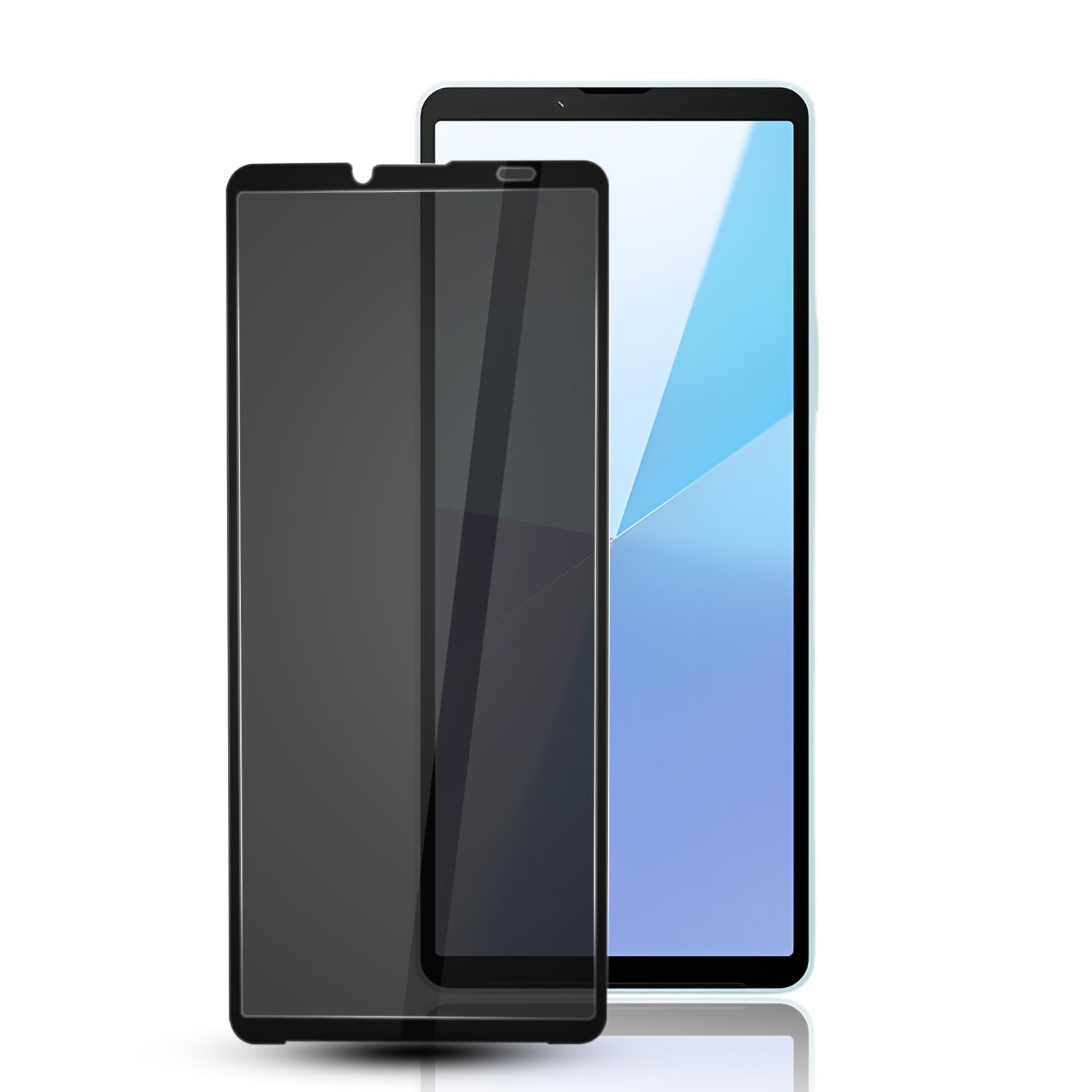 Xperia 10 VI 強化ガラスフィルム 覗き見防止 プライバシー保護フィルム【1枚セット】硬度9H/気泡ゼロ/干渉しない/貼り付け簡単/指紋防止/撥水撥油 Xperia 10 VI SOG14 SO-52E 全面保護 フィルム
