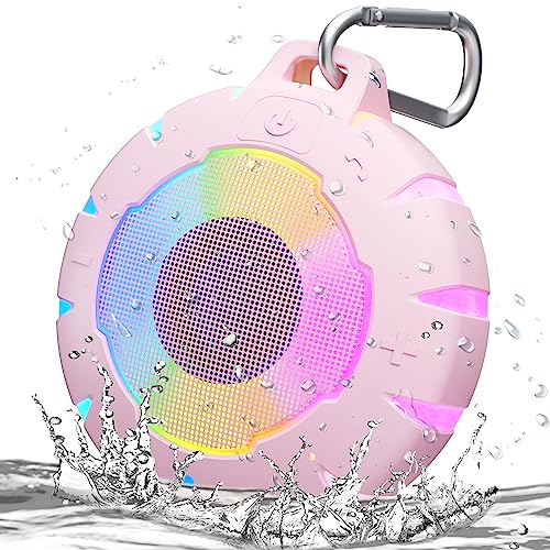 HEYSONG Waterproof Shower Bluetooth Speaker, Durable...