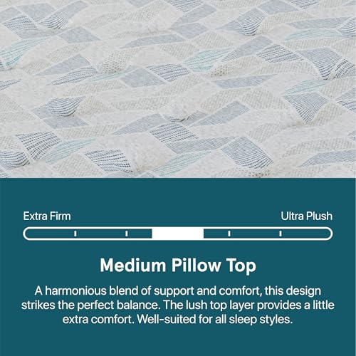 Image of Beauty Sleep DreamRest Medium Pillow Top 14.25 inch Twin XL Mattress