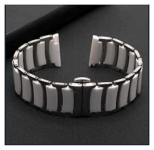 Bracelet en céramique et acier bicolore interchangeable de haute qualité