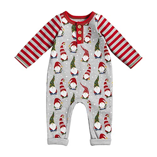 Image of Mud Pie baby-boys Gnome One Piece OutfitGnome One Piece Outfit
