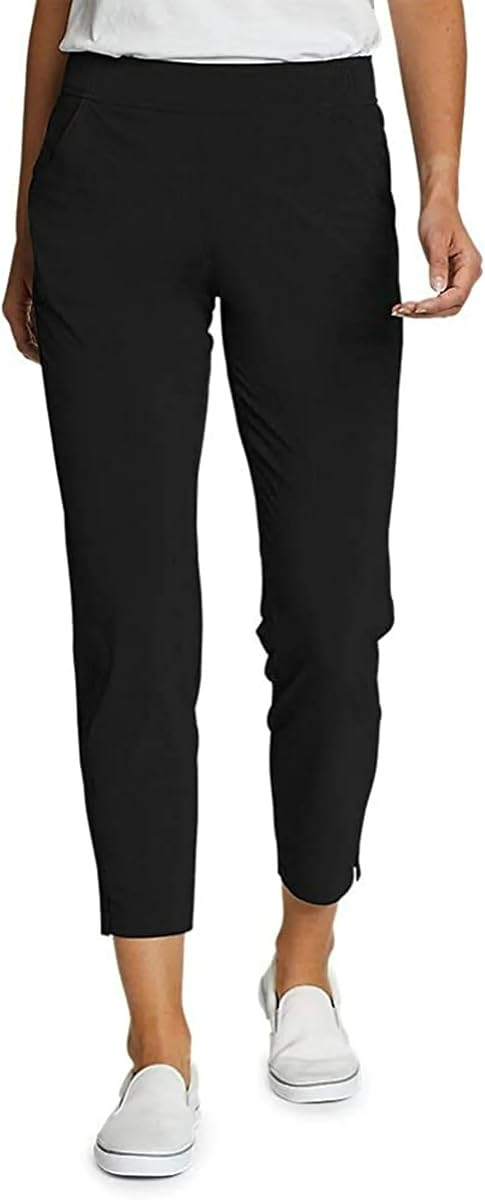 Women's Traveler Ankle Pants | Black, X-Large