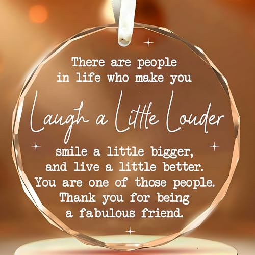 BSQUIELE Christmas Friendship Gifts for Women - Friend Ornament - Friend Ornaments for Women -...