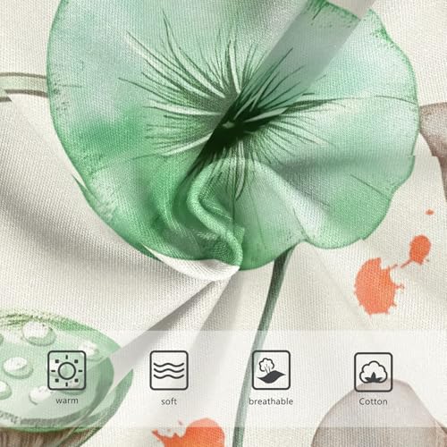 Toddler Underwear Custom 2t Cotton Little Girl Panties Pattern Kids Briefs Undies Lotus Leaves Sage Green Earthy3