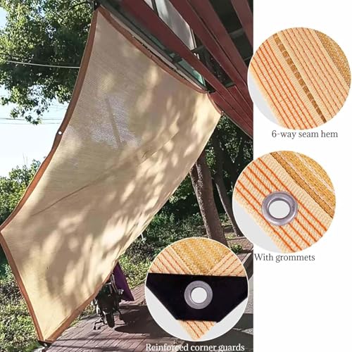 Bâche en maille filtrante 90% pour protéger la terrasse du soleil - 4