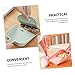 Healifty 2Set Mini Hand Broom and Dustpan Set Small Dustpan with Brush Kit for Desk Car Home and Office Cleaning Ergonomic Portable Easy to Assemble