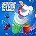 Cirkul 22oz. Green Plastic Grip Squeeze Water Bottle & Sport Lid, BPA-Free, Non-Slip Design for Gym, Biking & Sports with Flavor Cartridge Included (FitSip Mixed Berry)