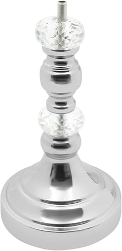 Miniatura 5 de Jarrón de trompeta de metal para mesa de boda, 10 piezas, con cristal, centro de mesa decorativo de 14.2 pulgadas, arreglo floral para ceremonia,