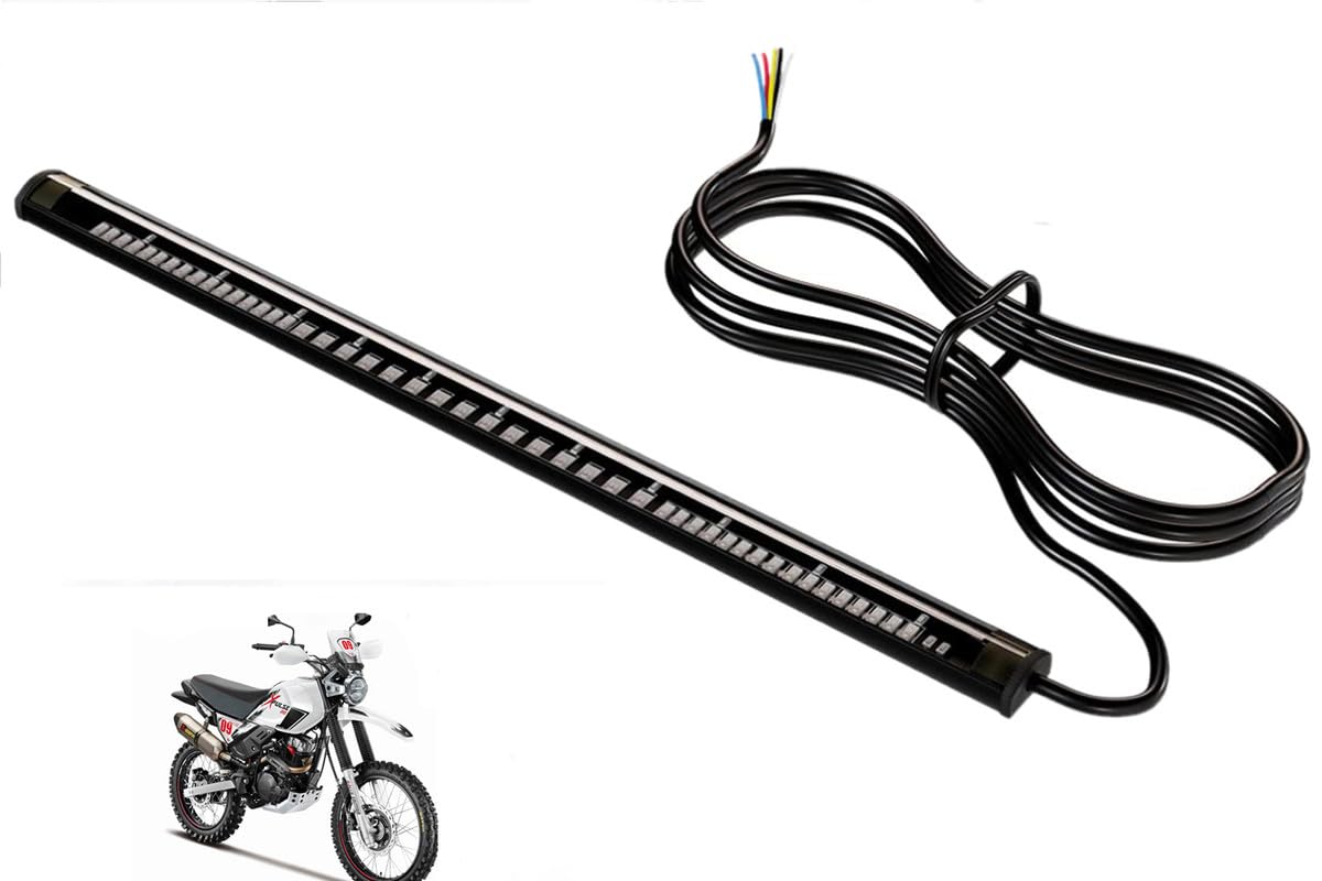 Smarter Ride Brake Stop Turn Signal Licence Plate 48 SMD Flexible