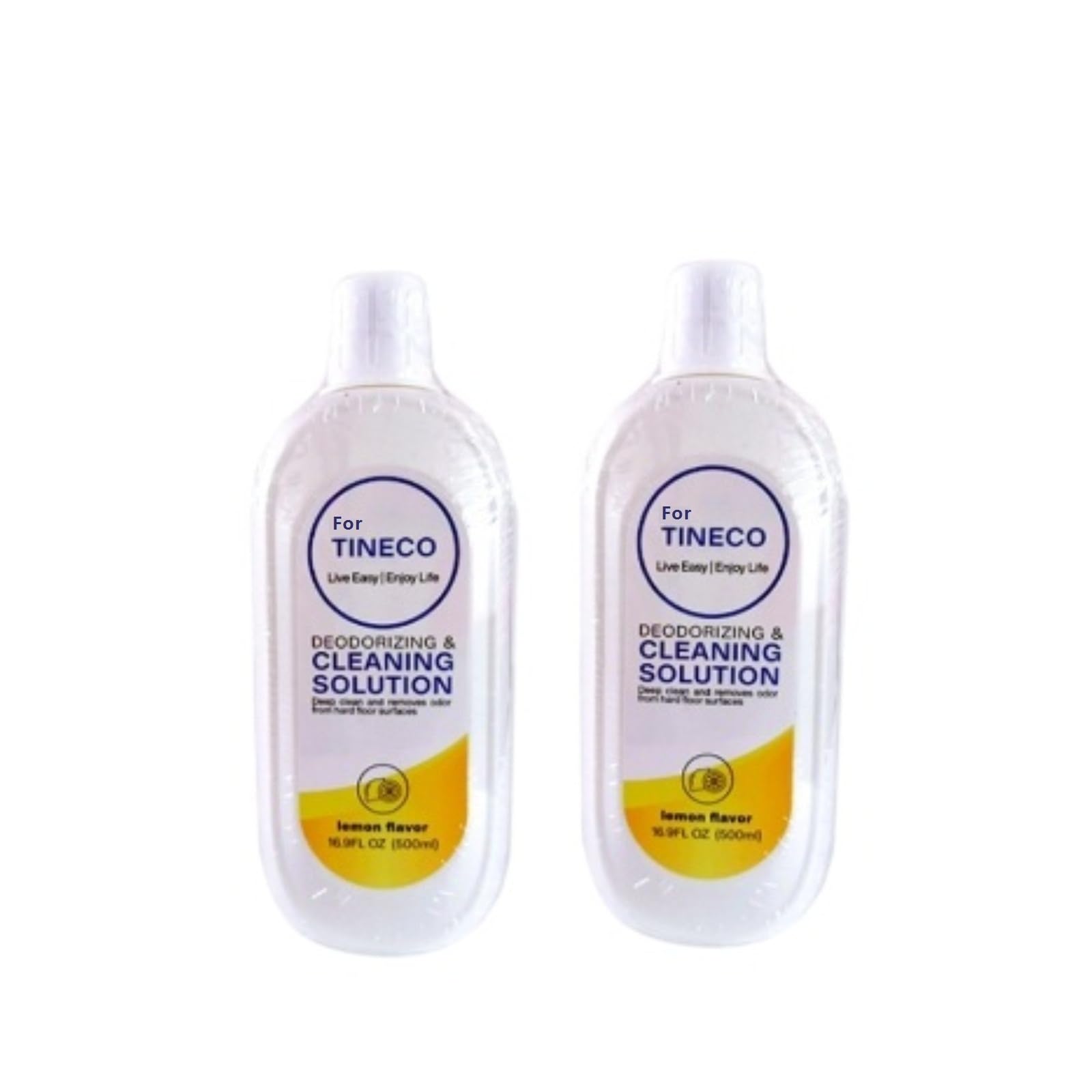 Líquido limpiador de pisos。 500ML Solución de limpieza con sabor a limón。 Compatible para Tineco IFLOOR 3, iFLOOR 3 Breeze Complete, FLOOR ONE S3 / S3 Breeze(Set B)