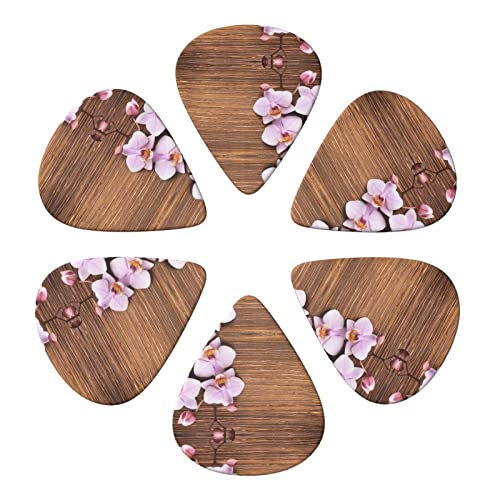 Flower Pink Lot de 6 médiators pour guitare acoustique, guitare électrique, basse, ukulélé – fin, moyen et épais - Les Beatles, Paul McCartney, John Lennon, RIngo Starr, George Harrison Flower Pink Lot de 6 médiators pour guitare acoustique, guitare électrique, basse, ukulélé – fin, moyen et épais – Image 5