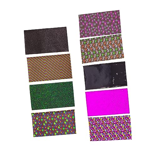 Patches cuir artificiel Halloween Gogogmee pour fabrication bijoux et créations manuelles 9pcs