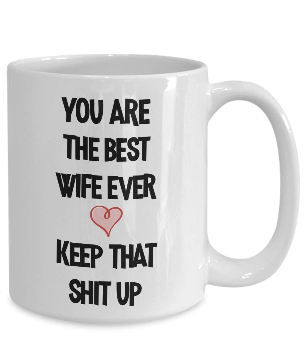 Father Fox Tazza Divertente 'Best Work Wife Ever' - La Tazza Perfetta Per La Collega Speciale
