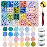 Morandi Assorted Color Seal Beads - 24 Colors for Making Wax Seals, Decor for Envelope Letter Wedding Invitation and Sealing Wine Bottle