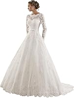 Fanciest Women's Lace Ball Gown Wedding Dress 2025 Bride White Sweetheart Neckline Custom Fit